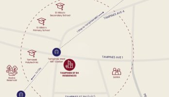 pinery-residences-tampines-singapore-location-map